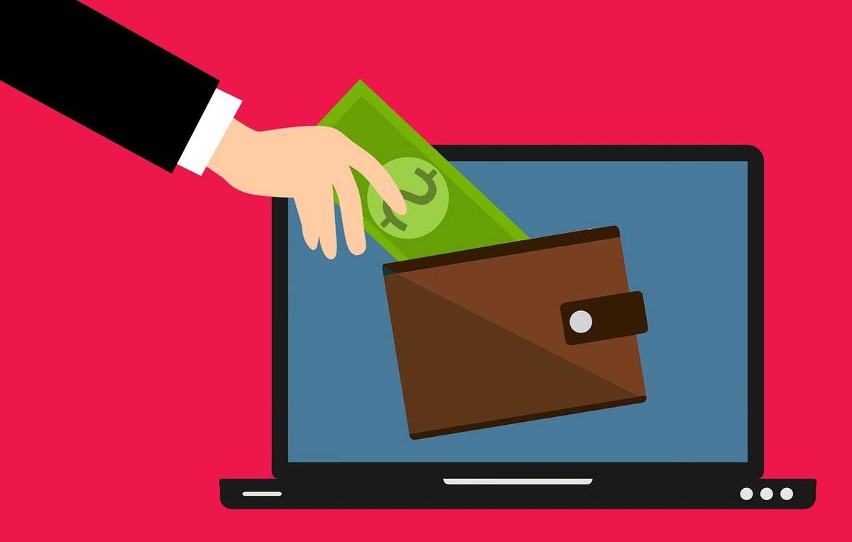 Digital Payments electronic, wallet, laptop, Digital Payments