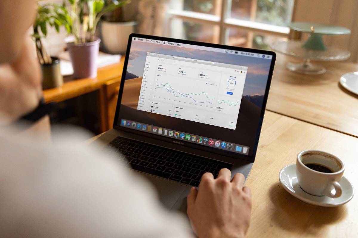 Career Virtual Remote laptop, work, coffee, Career Virtual Remote