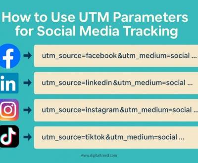 Why Are UTM Parameters So Valuable to Your Social Listening Strategy A 2D digital infographic titled