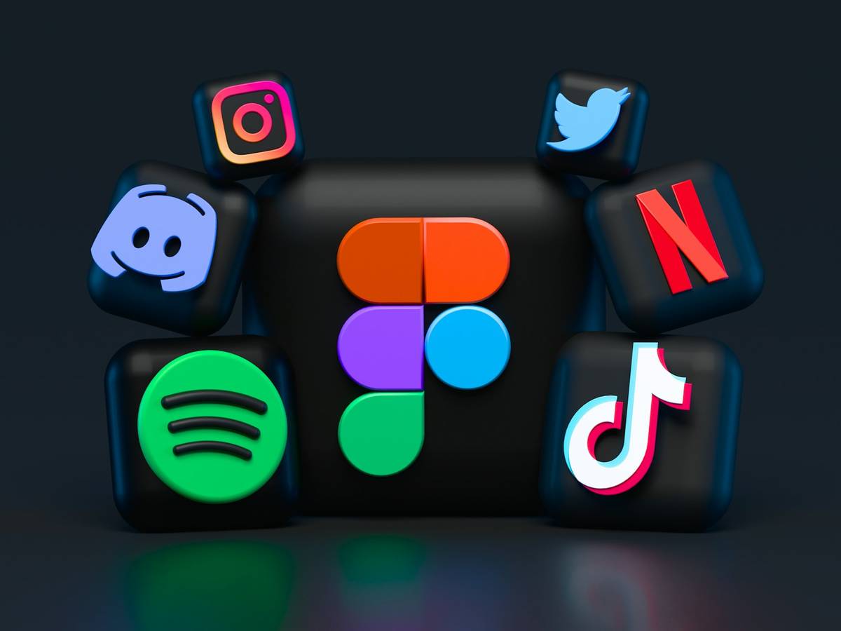 Best Social Media Lead Generation Channels blue red and green letters illustration, Social Media
